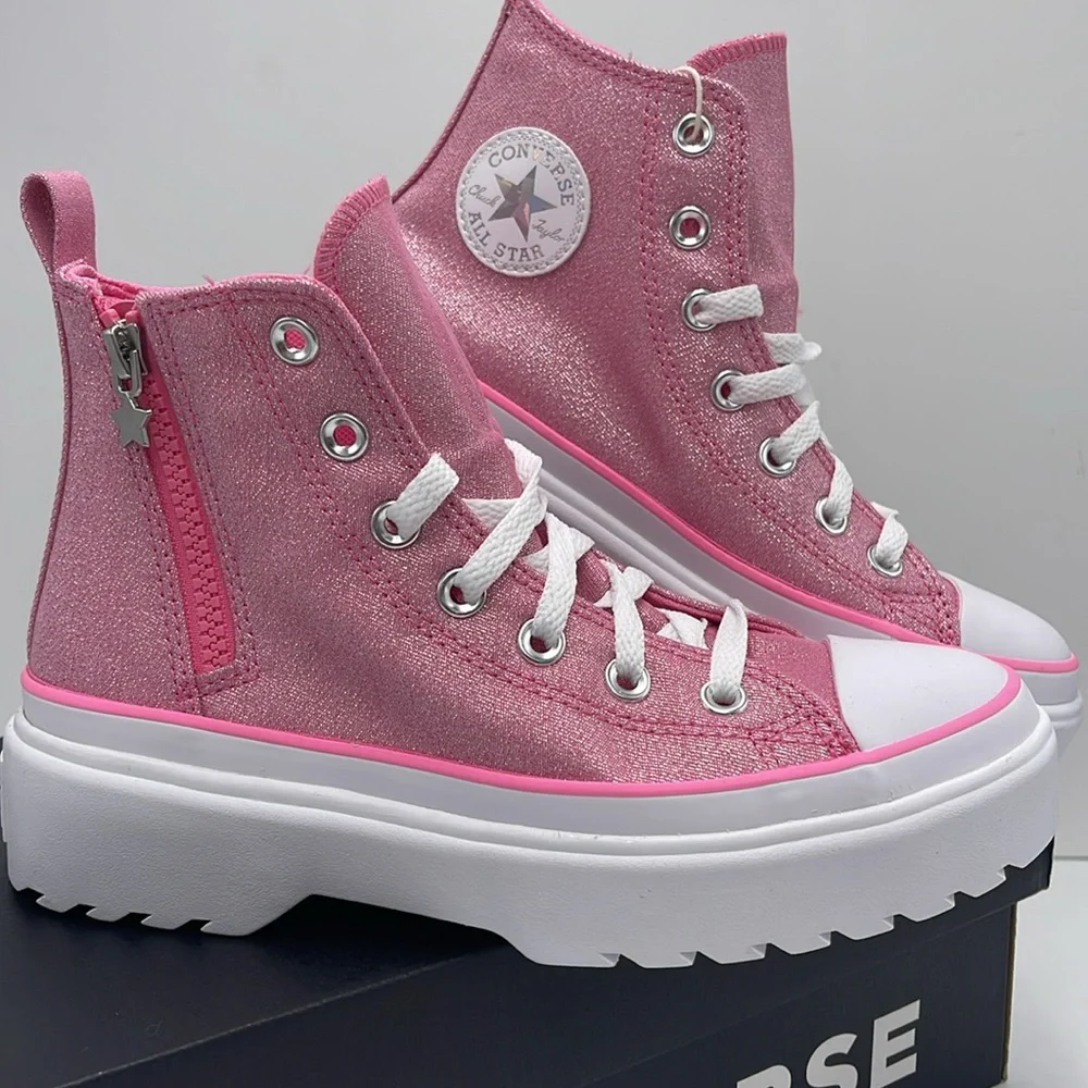 Converse WMNS A05230C
CTAS LUGGED LIFT HI OOPS PINK/WHITE/BLK Platform Sneakers - Picture 6 of 16